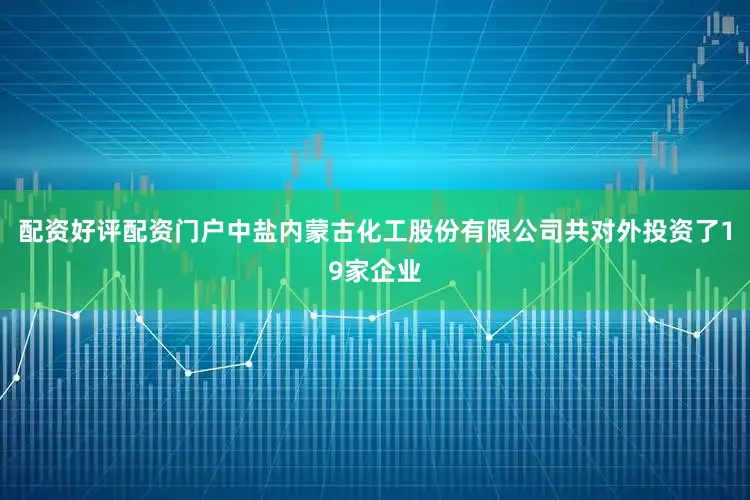 配资好评配资门户中盐内蒙古化工股份有限公司共对外投资了19家企业