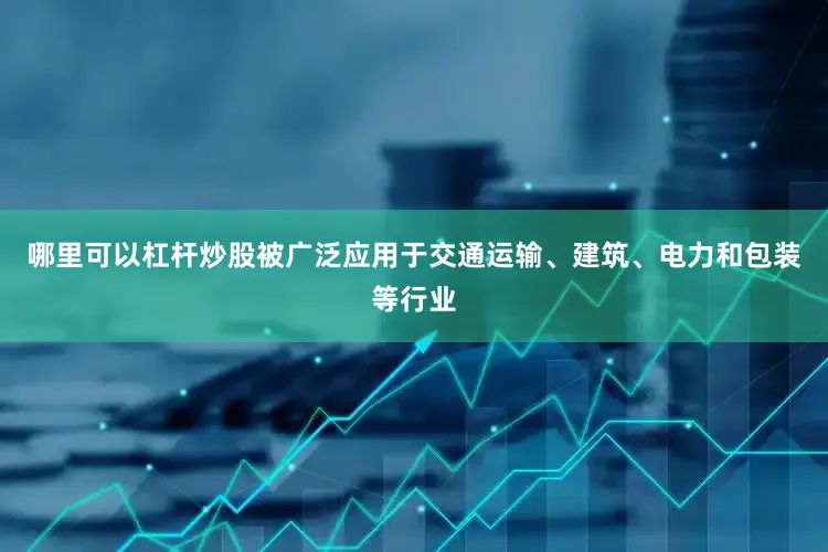 哪里可以杠杆炒股被广泛应用于交通运输、建筑、电力和包装等行业
